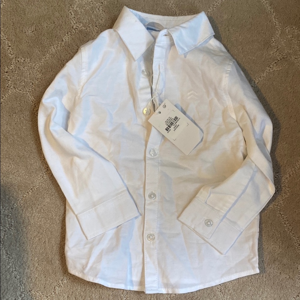 Classic White Kids Shirt